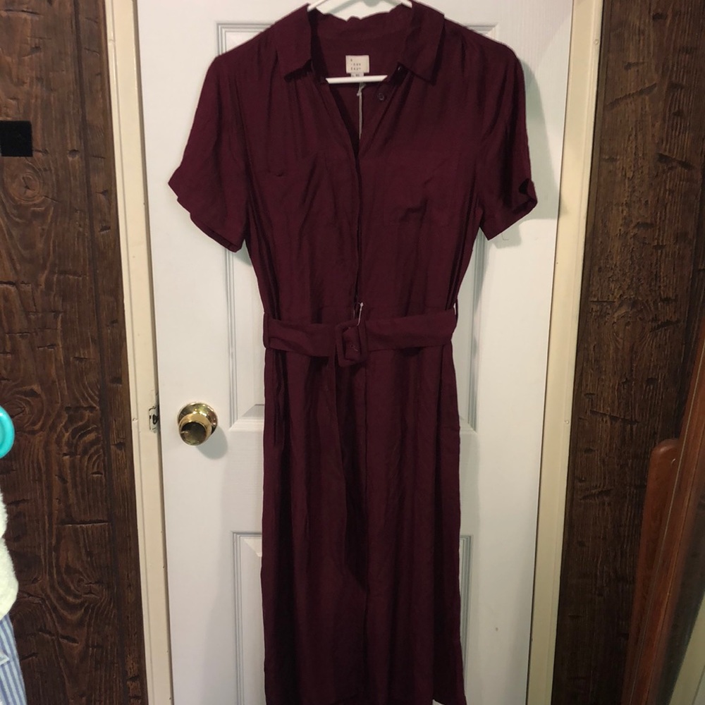 Target - A New Day - Maroon Mid Length Dress XS